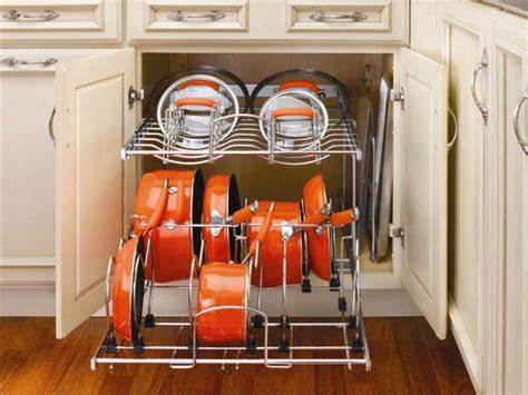Как организовать хранение на кухне в шкафчиках в домашних условиях